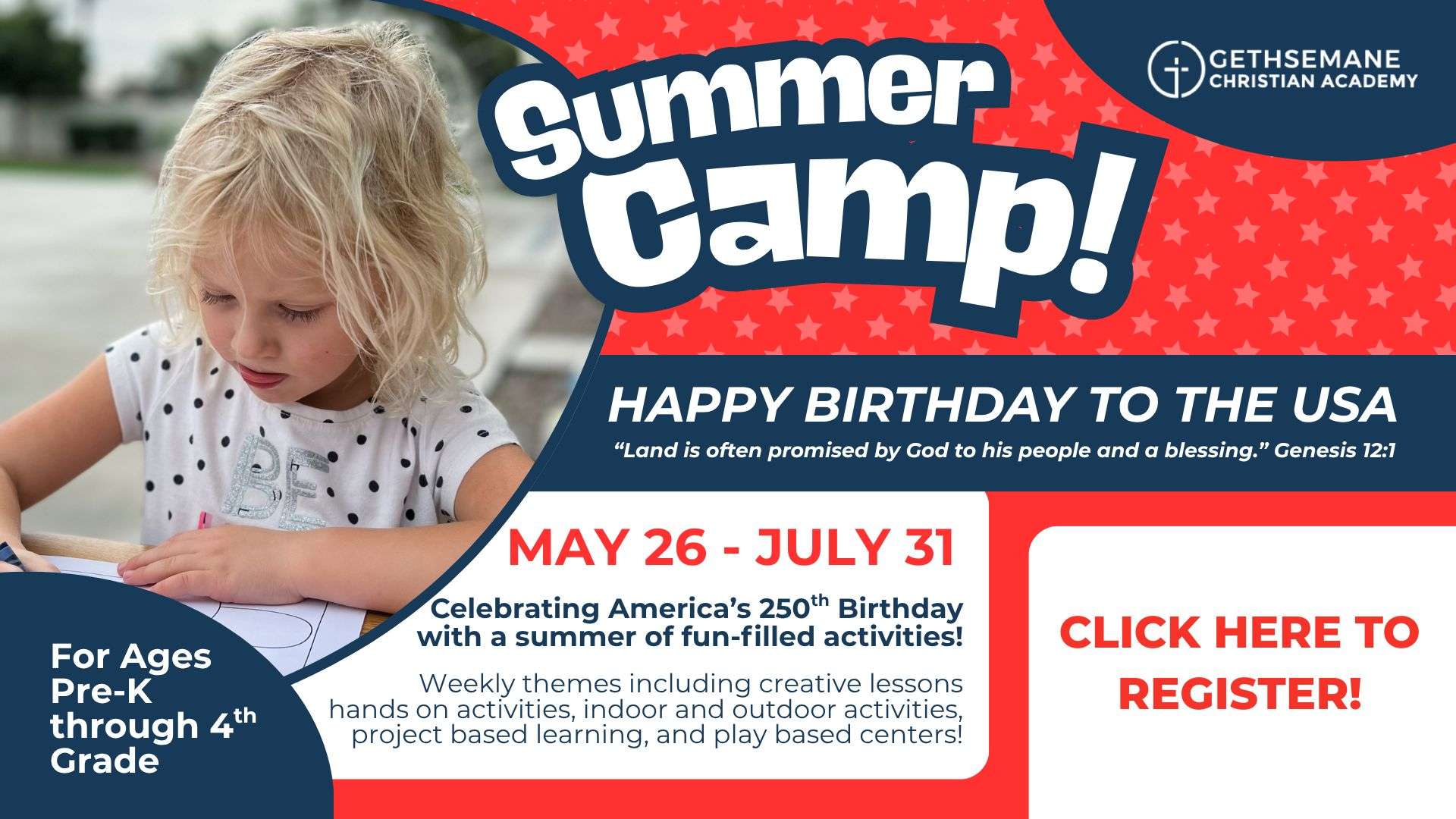 2026 GCA Summer Camp